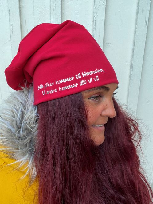 Hovedbilde Snille piker-lue VALGFRI FARGE