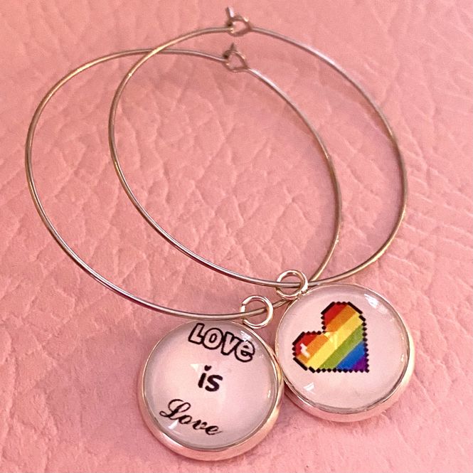 Hovedbilde Love is love - øreringer